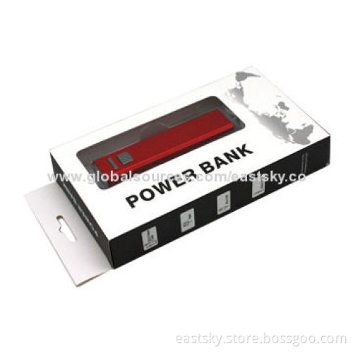 2200mAh Square Aluminum Power Bank with Various Color Optional